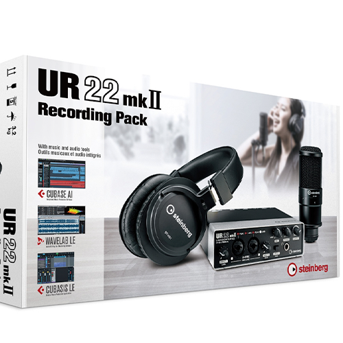 UR22 mkII Recoding Pack | Kit de gravação profissional