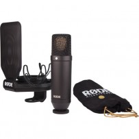 NT1: Shock Mount e Pop Filter Inclusos