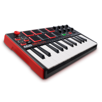 AKAI MPK Mini MK2 - Teclado controlador portátil com 8 Pads e 8 Knobs